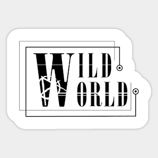 Wild World Sticker